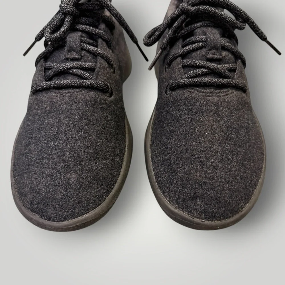 Allbirds Women Wool Runners‎ True Black Sneakers Size 9 Sustainable Merino Wool
